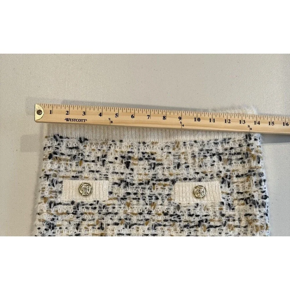 NEW Freshman1996 Knit Skirt Small Knit Fuzzy Quiet Luxury Academia Old Money